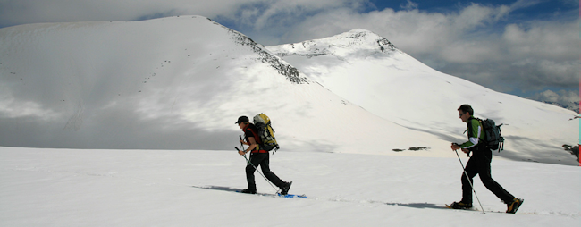 Randonnée sportive au pied du Mounier
